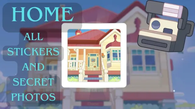 Blueys Happy Snaps Home Stickers and Photo Clues Guide