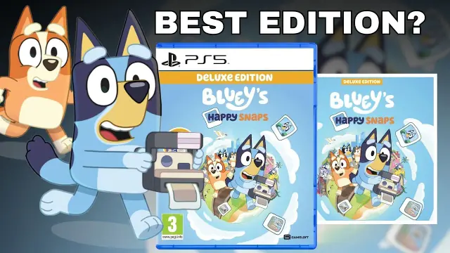 Bluey's Happy Snaps Nintendo Switch: Editions & Pricing
